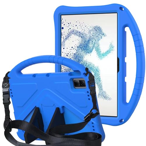 Tablet PC Hülle Leichte stoßfeste kinderfreundliche Hülle Kompatibel mit TCL Tab11-9466x3 (2023) / NxtPaper 11 (2023), mit Griff, Ständer, Verdickte Ecken, Stoßschutz, Tabelle von CSHNB