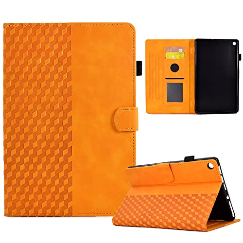 Tablet PC-Hülle Premium-Ledertasche kompatibel mit Kindle Fire HD 8 Hüllen (7:/8. Generation, 2016/2017/2018 Release) Tablet, Smart Magnetic Flip Fold Ständer Schutzhülle mit Auto Wake von CSHNB
