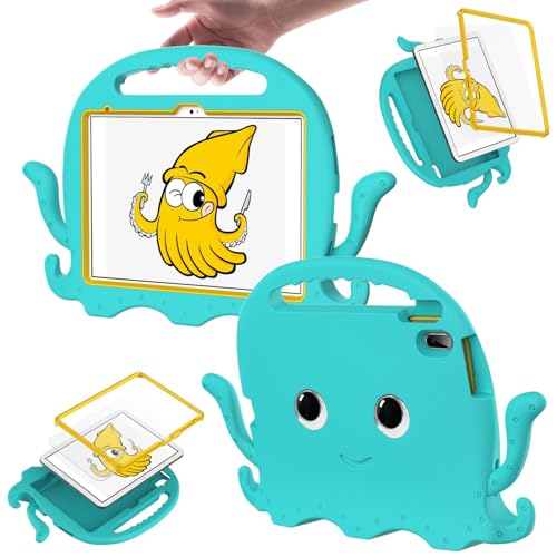 Tablet-PC-Hülle kompatibel mit iPad (A16) 11. Generation 2025, leicht, stoßfest, ohne Displayschutz, rutschfeste Ecken, Tablet-Hülle mit Schultergurt, kompatibel mit Kindern B von CSHNB