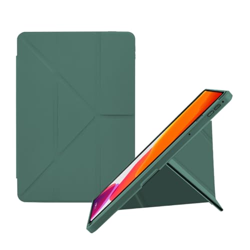 Tablet-Schutzhülle kompatibel mit Honor V7 Pro Smart-Tablet-Hülle, schlanke Schutzhülle für mehrere Betrachtungswinkel, TPU-Lederhülle, automatischer Schlaf-/Wach-Schutz, (EMERALD) von CSHNB