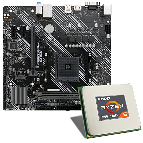 AMD Ryzen 5 5600G / ASUS Prime A520M-K Mainboard Bundle | CSL PC Aufrüstkit | AMD Ryzen 5 5600G 6X 3900 MHz, GigLAN, M.2 Port, USB 3.2 Gen1 | Aufrüstset | PC Tuning Kit von CSL-Computer