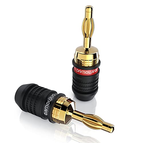 CSL - 2X High End Lautsprecherstecker Bananenstecker - für Lautsprecherkabel bis 3,5mm - optimale Signalübertragung + Tonqualität - für Lautsprecherkabel HiFi Receiver AV-Receiver CSL - 2X High End Lautsprecherstecker Bananenstecker - für Lautsprecherkabel bis 3,5mm - optimale Signalübertragung + Tonqualität - für Lautsprecherkabel HiFi Receiver AV-Receiver von CSL-Computer