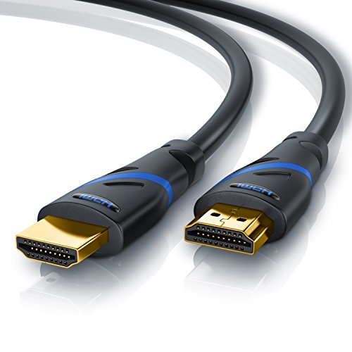 CSL - 8k HDMI Kabel 2.1 - zerfifiziertes Kabel - 3m - 4k@120Hz 8k@60Hz - UHD II - Ultra High Speed Ethernet 48Gbps - HDMI 2.1 8k 16k / 2.0 4k - HDR 10+ eARC 3D VRR HDCP 2.2&2.3 - Gaming TV PS5 Xbox von CSL-Computer