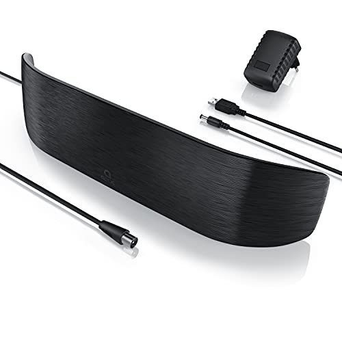 CSL - DAB+ DVB-T2 Antenne mit Verstärker aktiv - integrierter Verstärker bis zu 28dbi - inkl. USB Steckernetzteil - HDTV Fernsehantenne aktiv - DVBT2 Zimmerantenne CSL - DAB+ DVB-T2 Antenne mit Verstärker aktiv - integrierter Verstärker bis zu 28dbi - inkl. USB Steckernetzteil - HDTV Fernsehantenne aktiv - DVBT2 Zimmerantenne von CSL-Computer