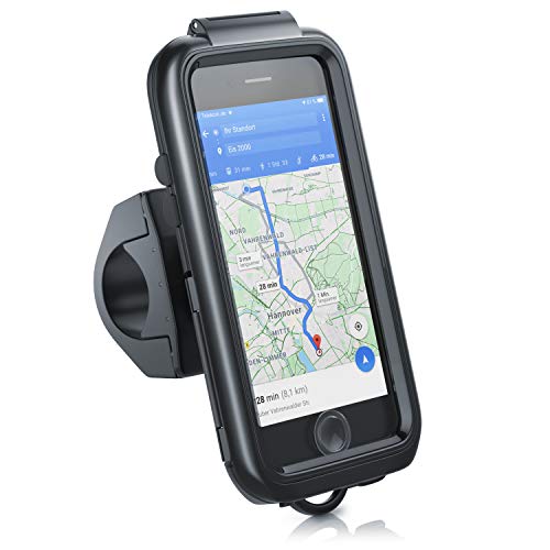 CSL - Fahrradhalterung kompatibel mit Apple iPhone 6 6s 7 8 SE 2nd 3rd Gen Fahrradtasche spritzwasserdicht Handy Smartphone Halterung - Bike Navigation - Touchscreen Unterstützung - wasserdicht von CSL-Computer