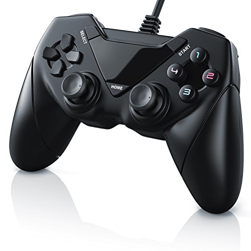 CSL - Gamepad für die Playstation 3 - PS3 Controller mit Dual Vibration - Plug and Play von CSL-Computer
