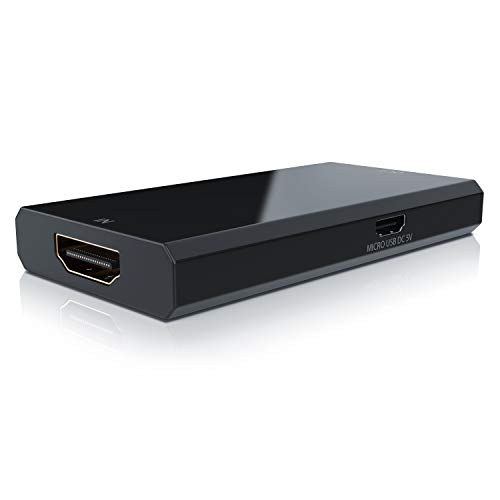 CSL -HDMI 2.0 Repeater Verstärker - Extender - HDMI Repeater Signalverstärker - UHD 2160p 60Hz - Bis zu 18 Gbit s 6 Gbit s pro Kanal - HDR - Bis zu 20 m max. Entfernung von CSL-Computer