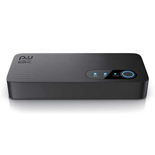 CSL - Switch HDMI Splitter, 8K Aluminium Switch 2 in 1 Out UHD Verteiler, Umschalter Unterstützt 4K 3D HDR Kompatibel Mit Fire TV Stick, UHD TV, PS4 PS5, Xbox, DVD Blue-Ray CSL - Switch HDMI Splitter, 8K Aluminium Switch 2 in 1 Out UHD Verteiler, Umschalter Unterstützt 4K 3D HDR Kompatibel Mit Fire TV Stick, UHD TV, PS4 PS5, Xbox, DVD Blue-Ray von CSL-Computer