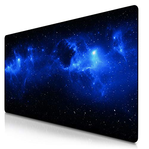 CSL - Übergröße Mauspad Gaming Titanwolf 1200x600mm - XXXL Mousepad groß mit Motiv - Tischunterlage Large Size - verbessert Präzision und Geschwindigkeit - XXL z.B. für Logitech Maus und Tastatur von CSL-Computer