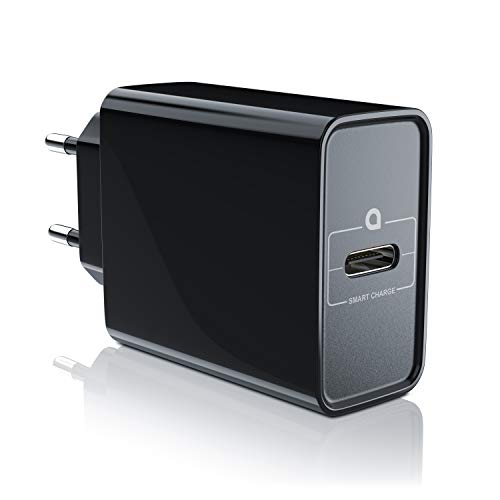 CSL - USB C Ladegerät Netzteil mit Power Delivery 30 Watt - USB Charger Ladeadapter - Schnellladefunktion - Kompatibel mit MacBook Pixel iPhone 15 14 13 Plus Samsung S23 S22 und mehr von CSL-Computer