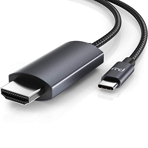 CSL - USB C zu HDMI Kabel 4k 60Hz - 3m - HDTV 4K Kabel – USB Typ C zu HDMI 2.0 - kompatibel mit MacBook Pro 2020 2019 2018 2017, MacBook Air, iPad Pro, Surface Book 2, Galaxy S10 UVM - schwarz von CSL-Computer