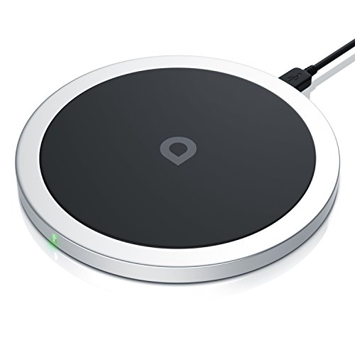 CSL - Wireless Charger Ladepad - Kabelloses Ladegerät 10W - Qi-Zertifiziert - Kompatibel mit iPhone 15 14 13 Samsung Galaxy S24 S23 S22 Google von CSL-Computer