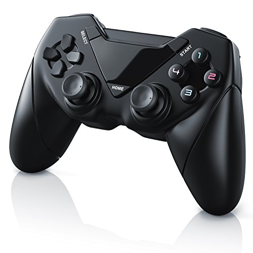 CSL - Wireless Gamepad für PC und Android - Controller mit Dual Vibration - Plug and Play - Direct Input X-Input - Gaming Joypad von CSL-Computer