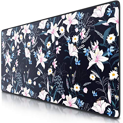 CSL - XXL Mauspad Gaming 900x400 mm - XXL Mousepad groß mit Motiv - Tischunterlage Large Size - verbessert Präzision und Geschwindigkeit - auch für Roccat Razer Logitech Maus und Tastatur - Flowers CSL - XXL Mauspad Gaming 900x400 mm - XXL Mousepad groß mit Motiv - Tischunterlage Large Size - verbessert Präzision und Geschwindigkeit - auch für Roccat Razer Logitech Maus und Tastatur - Flowers von CSL-Computer