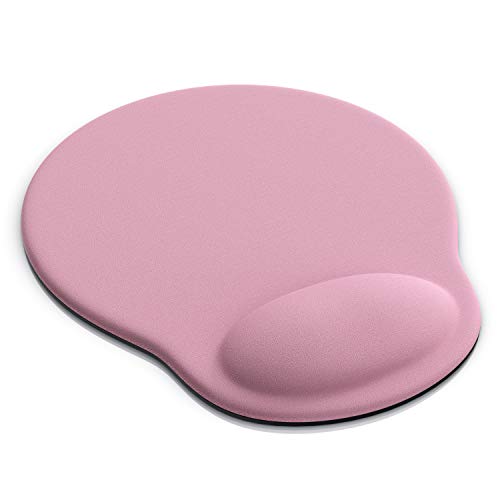 Gel Mauspad ergonomische Handgelenkauflage - Office Komfort Mousepad - Handgelenkpolster Handauflage - Gelkissen Gelpolster - Maus und Tastatur - abwaschbar - für Computer Laptop Notebook von CSL-Computer