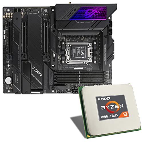 Mainboard Bundle | AMD Ryzen 9 7950X 16x4500 MHz, ASUS ROG Strix X670E-E Gaming WiFi, 4X M.2 Port, 4X SATA 6Gb/s, USB 3.2 Gen2 | Tuning Kit | CSL PC Aufrüstkit von CSL-Computer