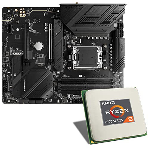 Mainboard Bundle | AMD Ryzen 9 7950X 16x4500 MHz, MSI MAG B650 Tomahawk WiFi, 3X M.2 Port, 6X SATA 6Gb/s, USB 3.2 Gen2 | Tuning Kit | CSL PC Aufrüstkit von CSL-Computer
