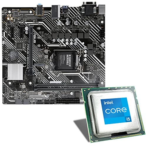 Mainboard Bundle | Intel Core i5-11400F 6x2600 MHz, ASUS Prime H510M-E, 1x M.2 Port, 4X SATA 6Gb/s, USB 3.2 Gen1 | Tuning Kit | CSL PC Aufrüstkit von CSL-Computer