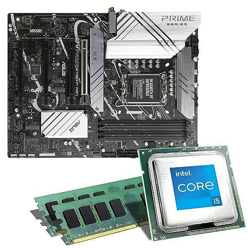 Mainboard Bundle | Intel Core i5-14600K, 6X 3500 MHz, 16 GB DDR5-RAM, ASUS Prime Z790-P WiFi, 3X M.2 Port, PCIe 5.0 x16, USB 3.2 Gen2 | Tuning Kit | CSL PC Aufrüstkit von CSL-Computer