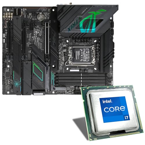 Mainboard Bundle | Intel Core i7-14700KF, 8X 3400 MHz, ASUS ROG Strix Z790-F WiFi, 4X M.2 Port, PCIe 5.0 x16, USB 3.2 Gen2 | Tuning Kit | CSL PC Aufrüstkit von CSL-Computer