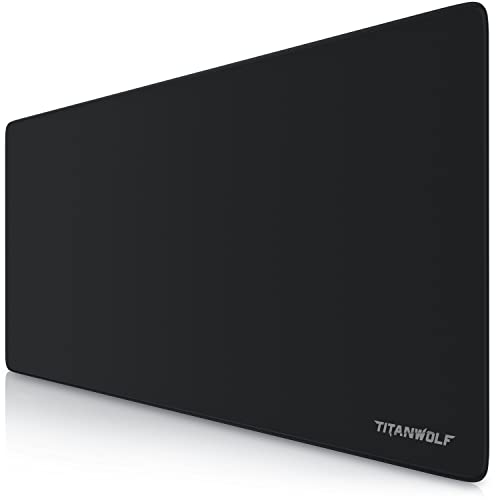 TITANWOLF - XXL Speed Gaming Mauspad Titanwolf - 900 x 400mm - XXL Mousepad - Tischunterlage Large Size - Perfekte Präzision und Geschwindigkeit von CSL-Computer