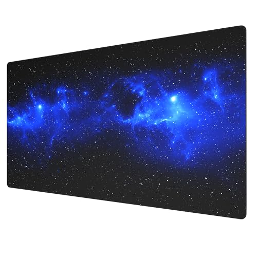 Titanwolf XXXL Übergröße Mauspad 1600x800mm, Gaming Mousepad Groß,160x80 cm Tischunterlage Large Size, verbessert Präzision und Geschwindigkeit XXXL, für Logitech Maus und Tastatur, Space Design von CSL-Computer