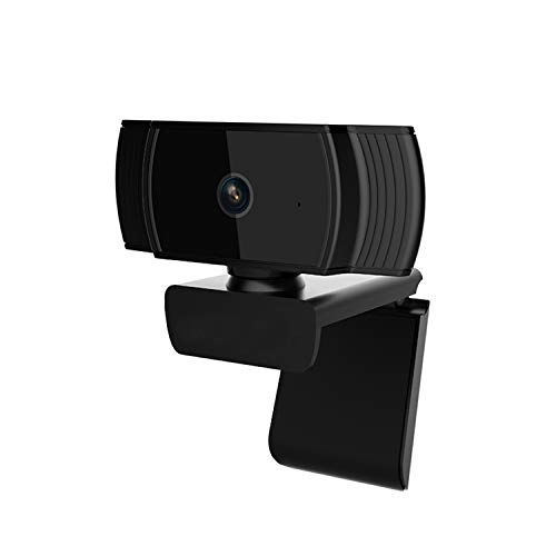 Webcam T200 - CSL Full-HD-Webcam, 1920x1080@30Hz, integriertes Mikrofon, Klemmhalterung, Autofokus, 65° Aufnahmewinkel, Videochat, Home Office, 1080p von CSL-Computer