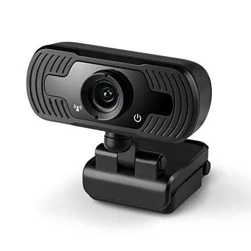 Webcam T250 - CSL Full-HD-Webcam, 1920x1080@30Hz, integriertes Mikrofon, Klemmhalterung, 100° Aufnahmewinkel, Videochat, Home Office, 1080p von CSL-Computer