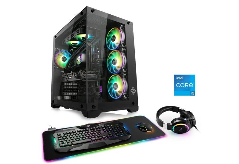 CSL Aqueon C55110 Advanced Edition Gaming-PC (Intel® Core i5 12400F, GeForce RTX 3050, 16 GB RAM, 1000 GB SSD, Wasserkühlung) von CSL