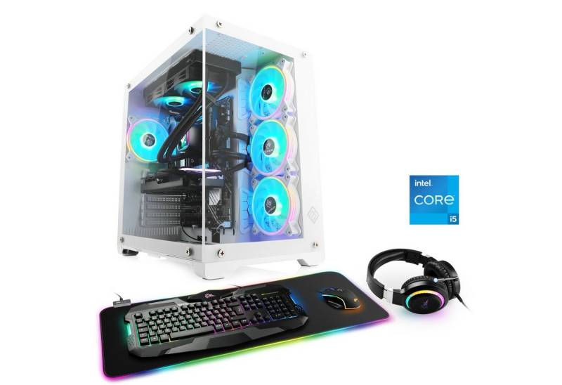 CSL Aqueon C55112 Advanced Edition Gaming-PC (Intel® Core i5 13400F, GeForce RTX 3050, 16 GB RAM, 1000 GB SSD, Wasserkühlung) von CSL