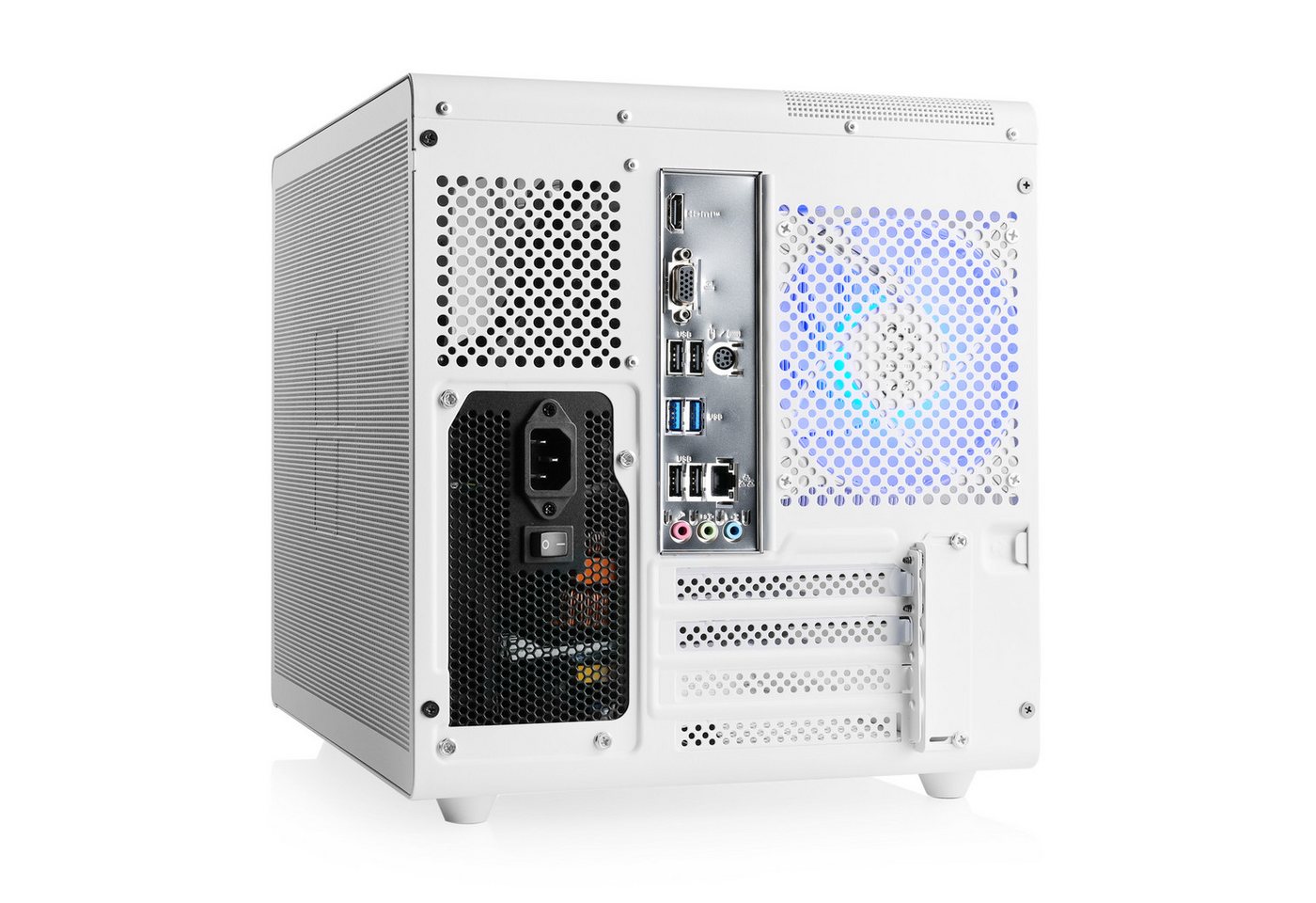 CSL Cube V24137 PC (Intel® Core i3 14100, 16 GB RAM, 500 GB SSD, Luftkühlung) von CSL