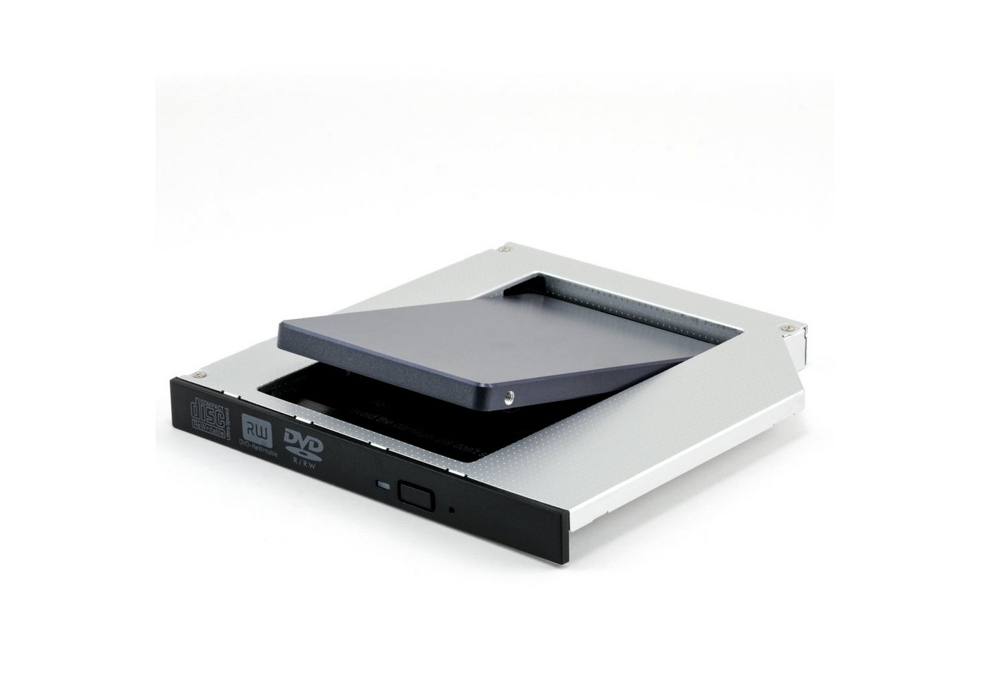 CSL Festplatten-Einbaurahmen, 2,5 SATA, für 12,7mm Laptop Laufwerksschacht" von CSL