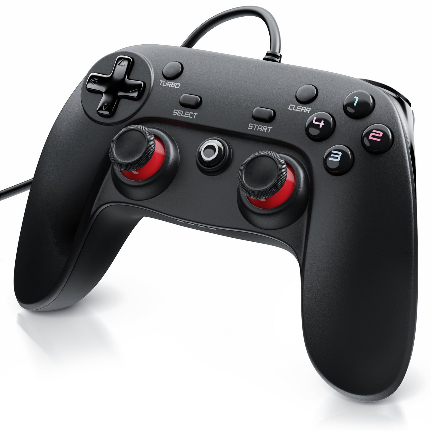 CSL Gaming-Controller (1 St., PC & PS3 Gamepad, Dual Vibration, Turbo Funktion, Direct & X-Input) von CSL