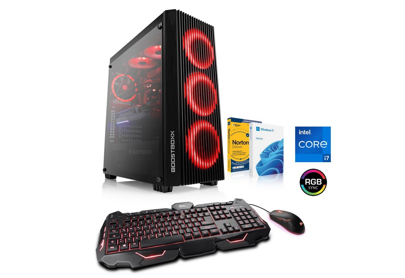 CSL HydroX L7150 Gaming-PC (Intel® Core i7 13700KF, GeForce RTX 3060, 16 GB RAM, 1000 GB SSD, Wasserkühlung) von CSL