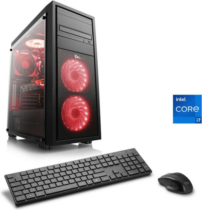 CSL HydroX V27311 Gaming-PC (Intel® Core i7 12700F, GeForce RTX 3060, 32 GB RAM, 2000 GB HDD, 1000 GB SSD, Wasserkühlung) von CSL