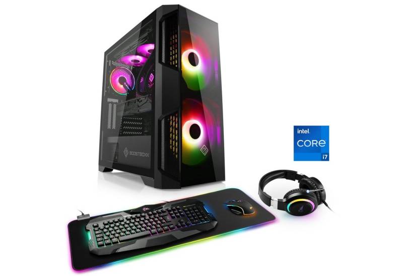 CSL HydroX V27313 Gaming-PC (Intel® Core i7 13700F, GeForce RTX 3060, 16 GB RAM, 1000 GB SSD, Wasserkühlung) von CSL
