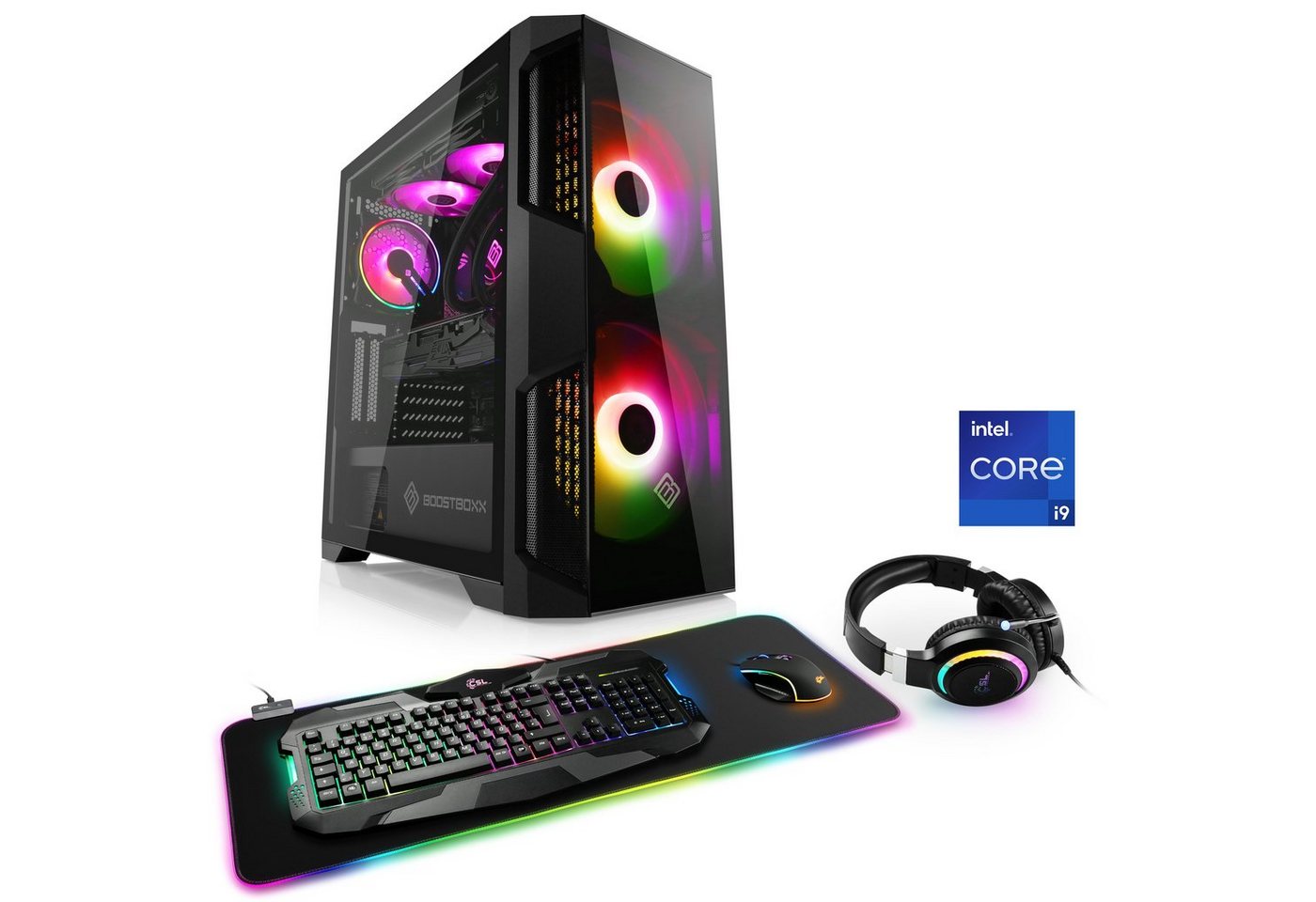 CSL HydroX V29110 Gaming-PC (Intel® Core i9 13900F, GeForce RTX 3060, 16 GB RAM, 1000 GB SSD, Wasserkühlung) von CSL