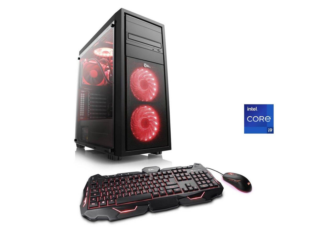 CSL HydroX V29312 Gaming-PC (Intel® Core i9 13900K, 32 GB RAM, 1000 GB SSD, Wasserkühlung) von CSL