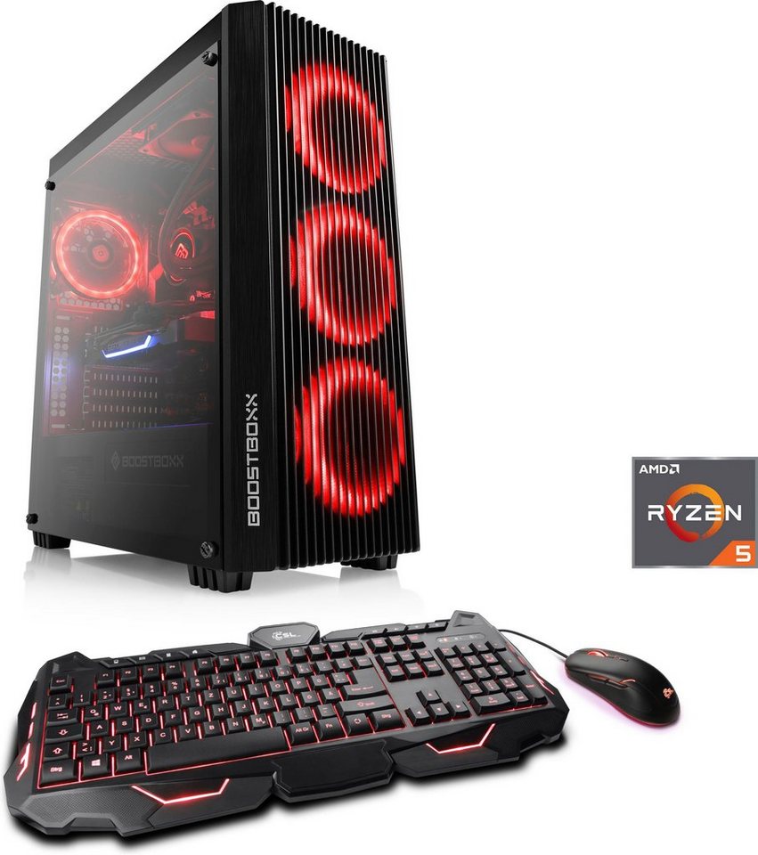 CSL HydroX V8611 Wasserkühlung Gaming-PC (AMD Ryzen 5 5600X, Radeon RX 6700 XT, 16 GB RAM, 1000 GB SSD, Wasserkühlung) von CSL