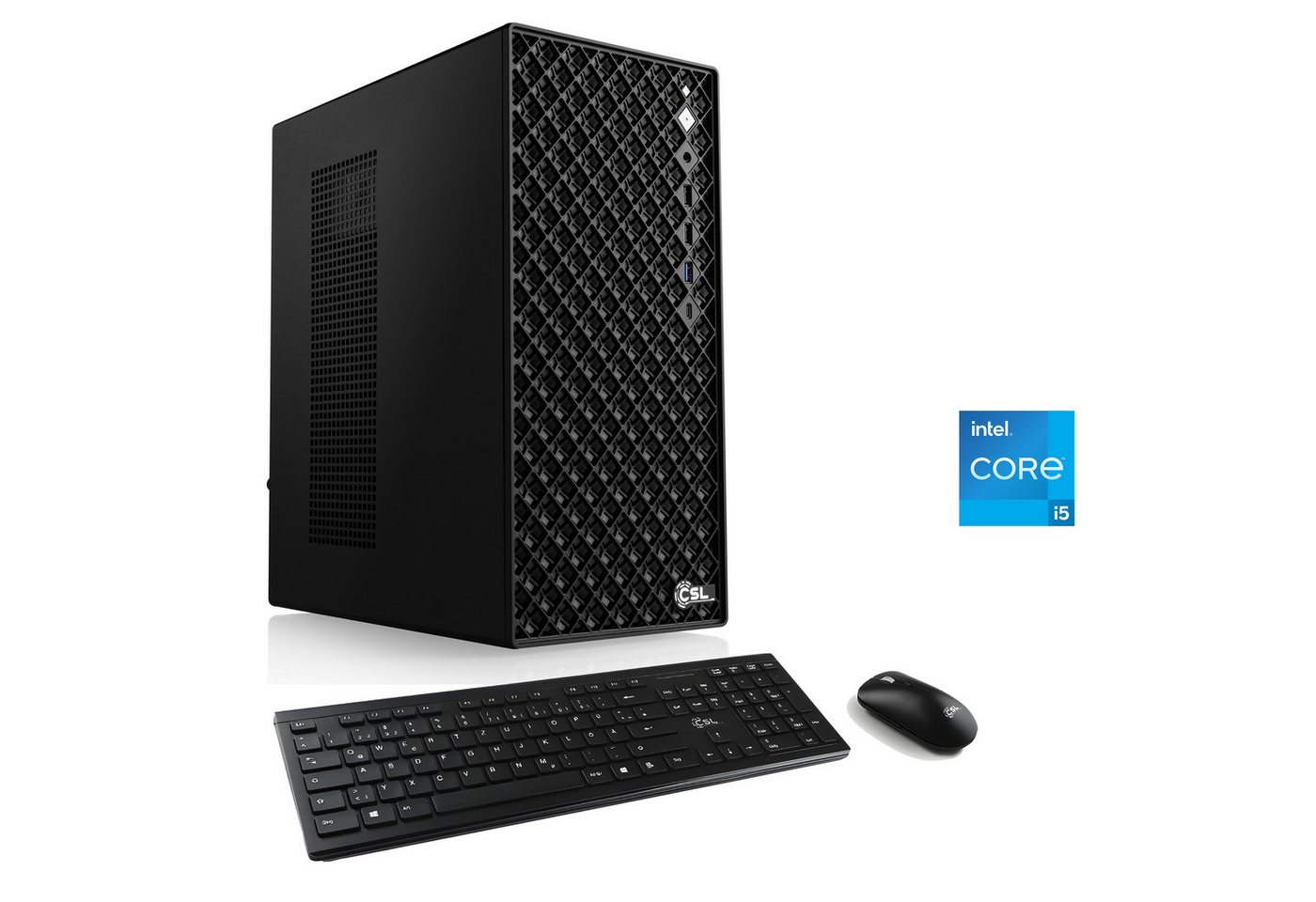 CSL Mystic V24019 PC (Intel® Core i5 14400F, GeForce RTX 4060, 16 GB RAM, 1000 GB SSD, Luftkühlung) von CSL