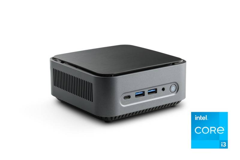 CSL Narrow Box Intel Core i3 Windows 11 Mini-PC (Intel®, 16 GB RAM, 4000 GB SSD) von CSL