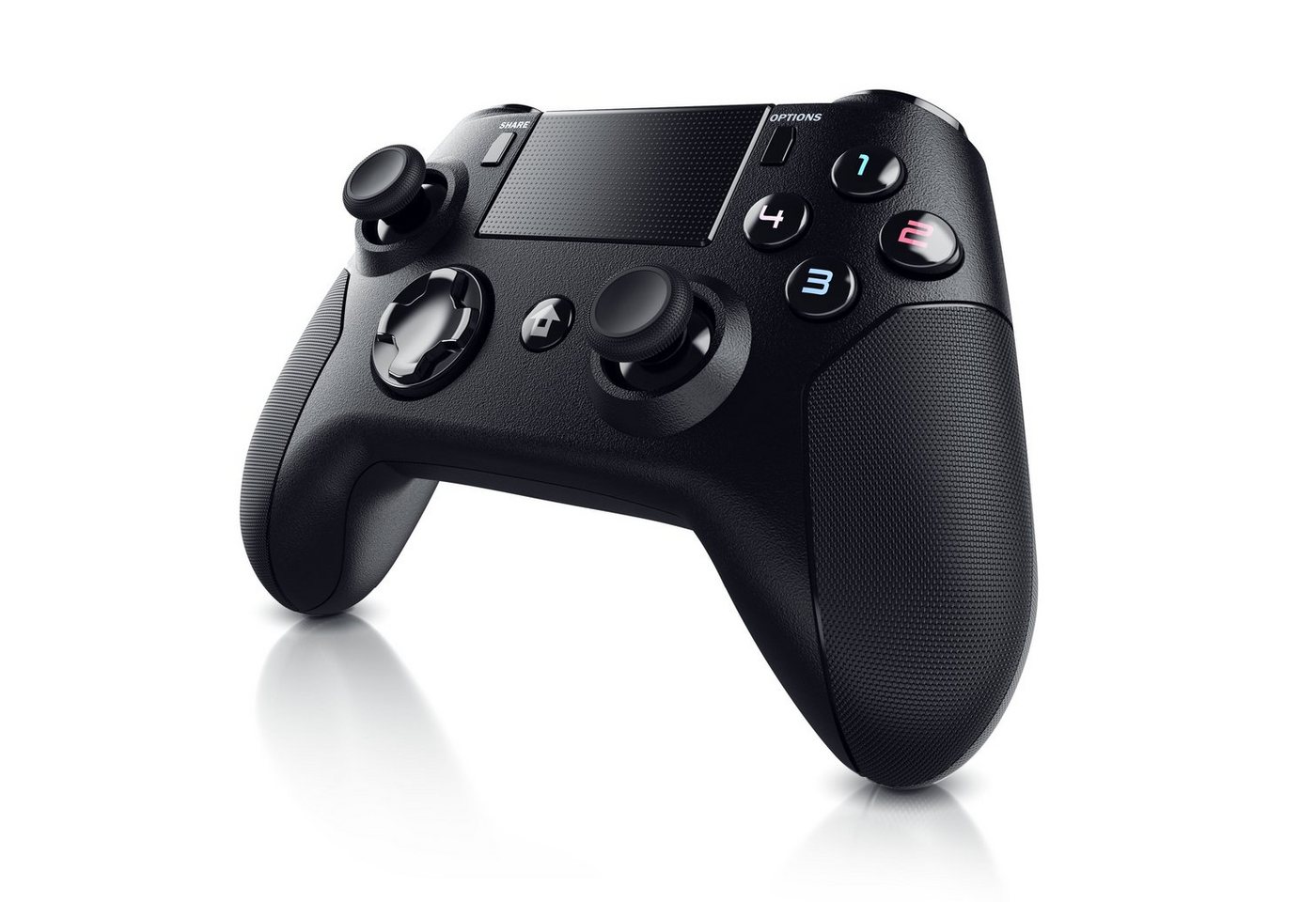CSL PlayStation 4-Controller (1 St., Bluetooth Gamepad für PS4, Dual Vibration, Touchpad, 3,5mm, Gyrosensor) von CSL