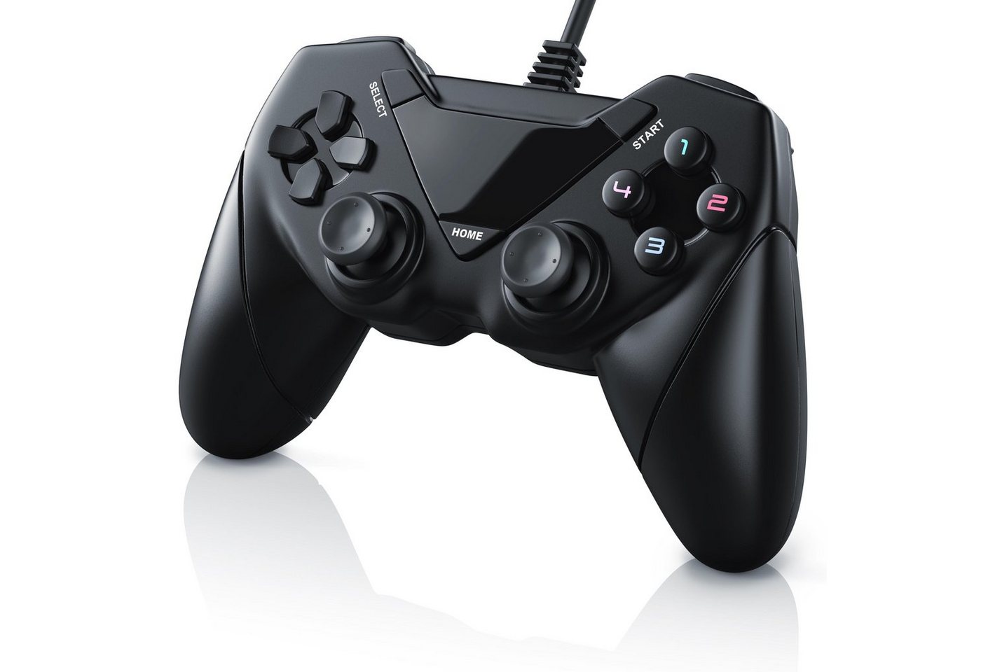 CSL PlayStation-Controller (1 St., USB Controller für Android, PC / PS3 / Direct-Input / X-Input) von CSL