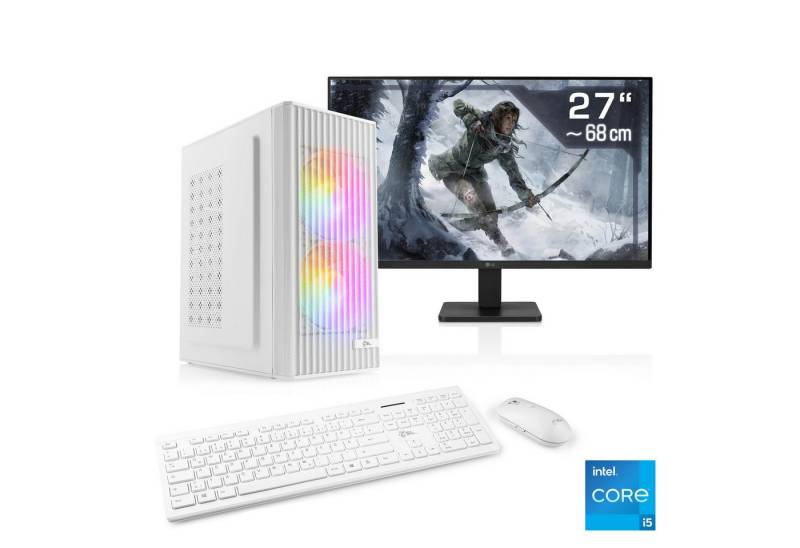 CSL Spectrum V25106 PC-Komplettsystem (27", Intel® Core i5 12400F, GeForce RTX 3050, 16 GB RAM, 1000 GB SSD) von CSL