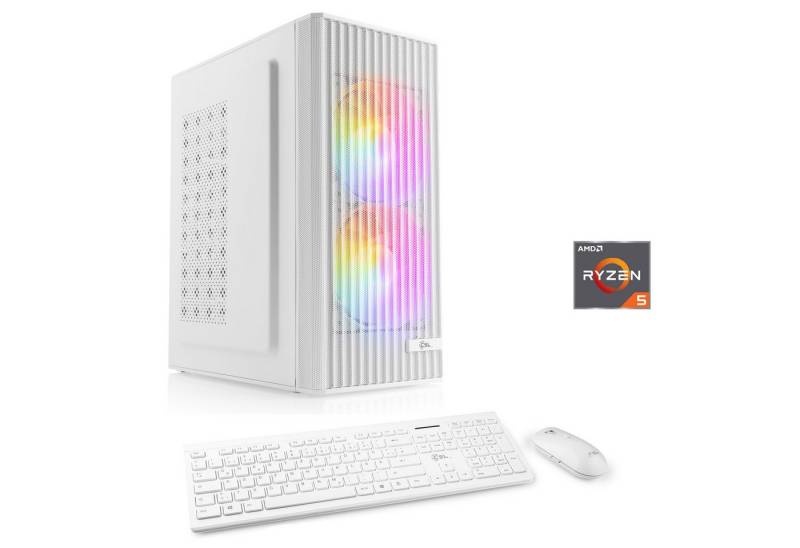 CSL Spectrum V26323 PC (AMD Ryzen 5 5600GT, 32 GB RAM, 1000 GB SSD, Luftkühlung) von CSL