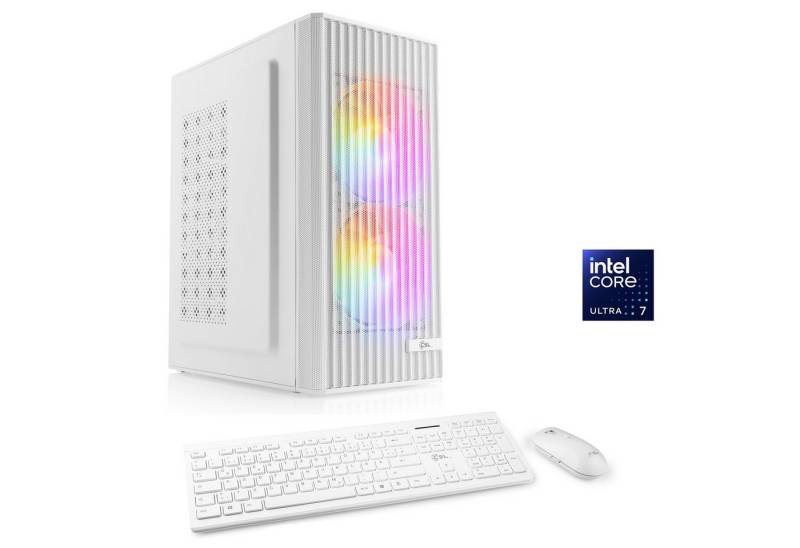 CSL Spectrum V27320W Gaming-PC (Intel® 265K, 32 GB RAM, 1000 GB SSD, Luftkühlung) von CSL