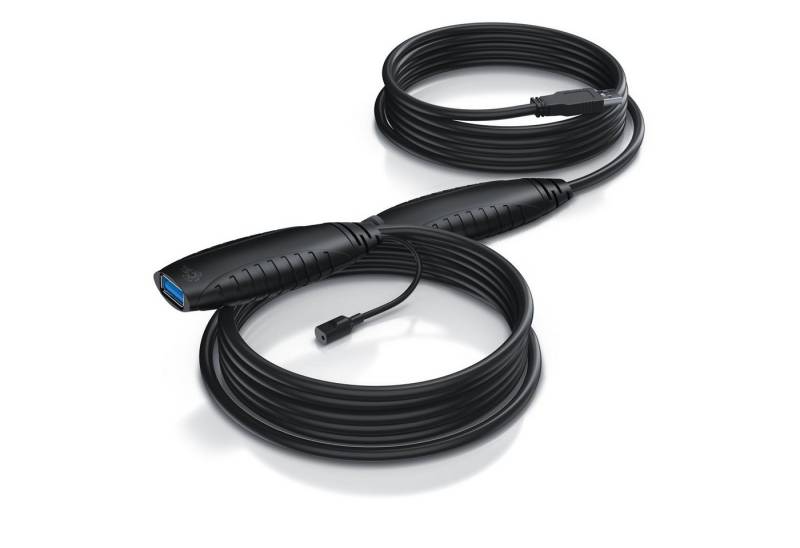CSL Verlängerungskabel, USB Typ A, (1000 cm), USB 3.2 Gen 1 Repeaterkabel Verlängerung aktiv Gen1, Repeater - 10m von CSL