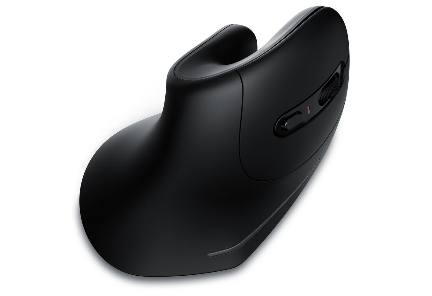 CSL Vertikal für Rechtshänder, Bluetooth Kabellos, gegen Mausarm/Tennisarm ergonomische Maus (Bluetooth, optisch, Armschonend, 1000-2400 DPI, kompatibel mit PC, Laptop, Mac) von CSL