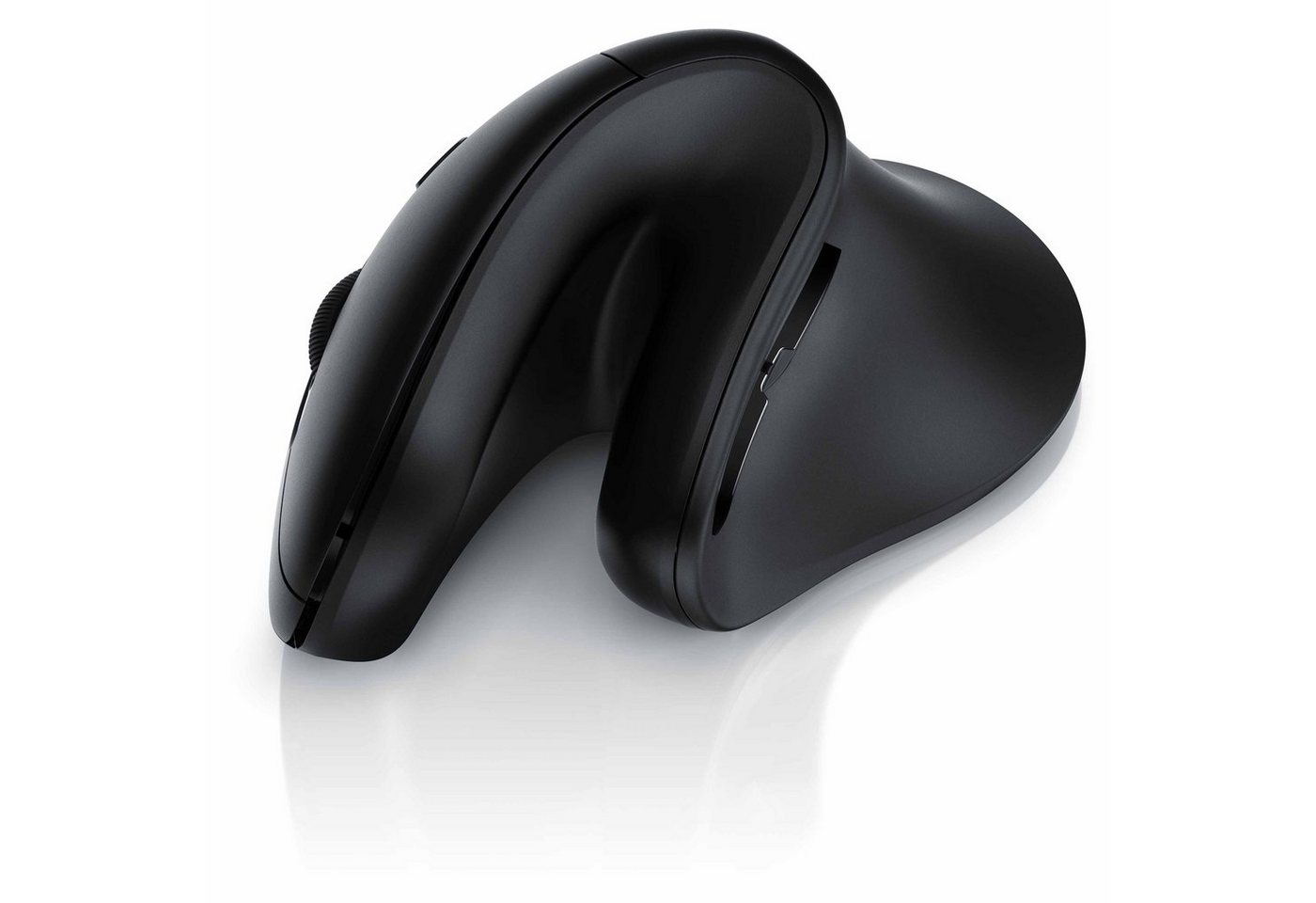 CSL ergonomische Maus (Bluetooth, Funk, optische kabellose Vertikal Mouse 2,4 Ghz & Bluetooth, Armschonend) von CSL