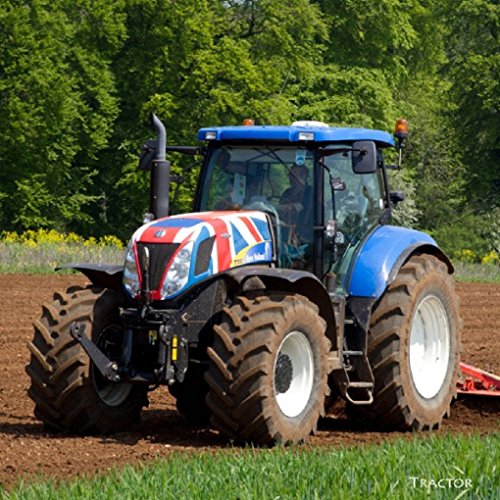 Traktor Grußkarte mit Motor Klang im Inneren von CSP